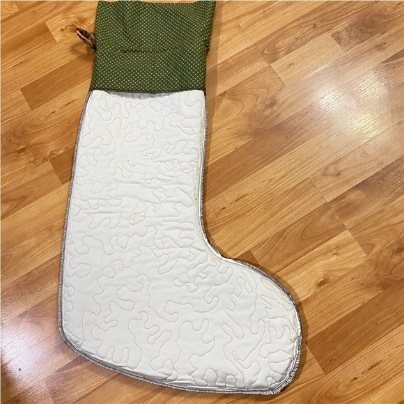 Quilted Christmas Stocking for Dad - Picture 9 of 10